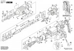 Bosch 0 611 250 603 Gbh 2-22 E Rotary Hammer 230 V / Eu Spare Parts